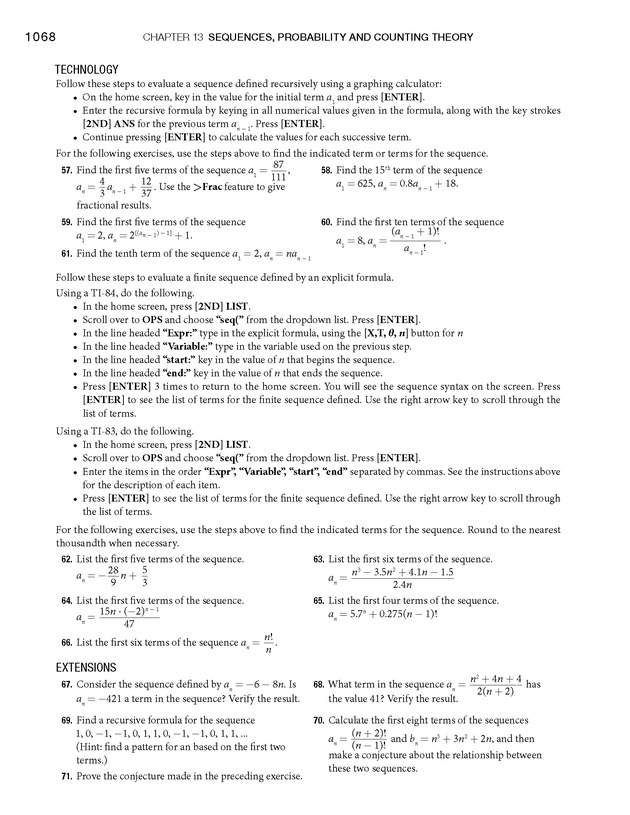 Algebra and Trigonometry - 